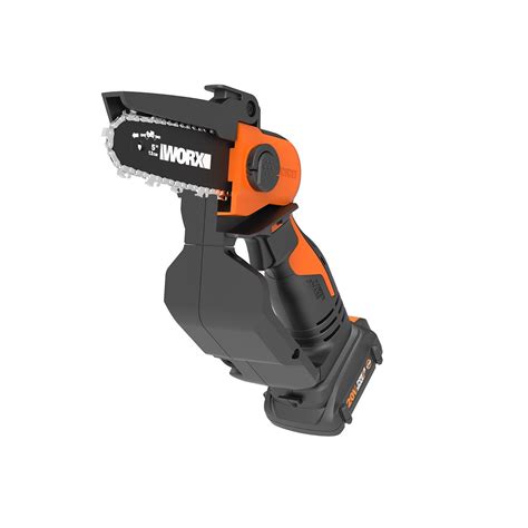 The new Worx 20V cordless circular saw WX520 delivers a power equal to a 900W corded saw, with the convenience of the PowerShare battery platform. Its powerful brushless motor spins the blade at 6,100 RPM, for fast sawing and clean cuts. 190 mm blade provides 67.5mm cutting capacity, all in a compact and lightweight design at only 3.8kg.